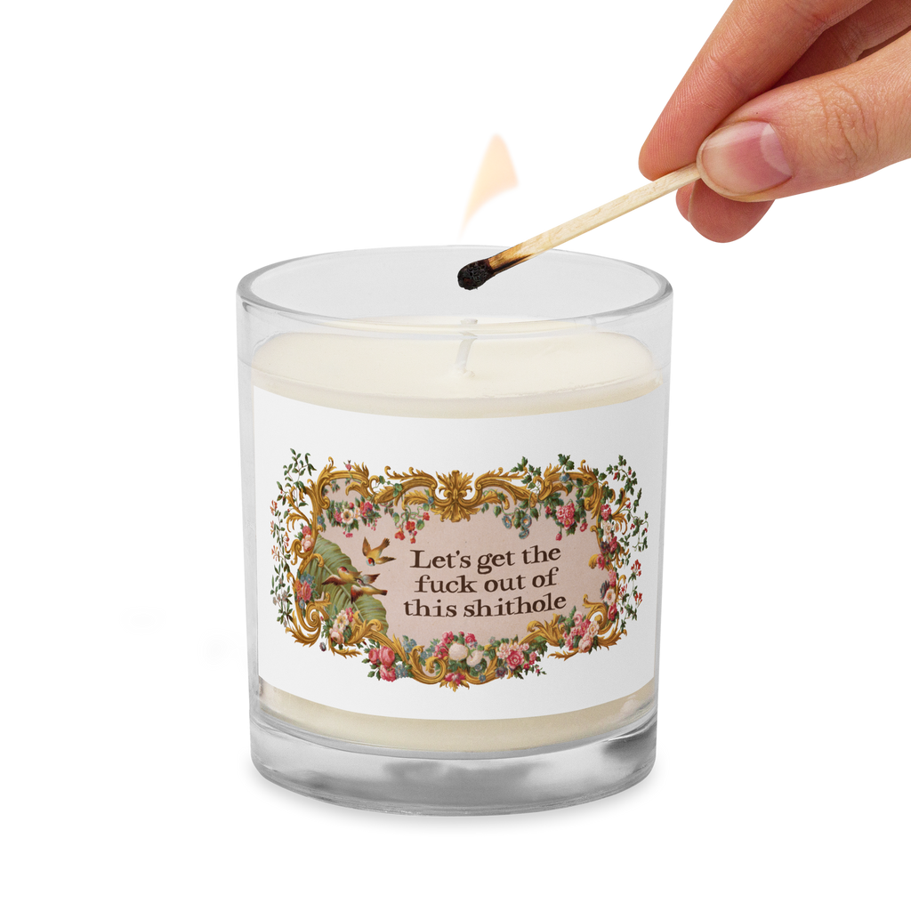 Dripping Wax Candle - Short & Round – flamingwik.