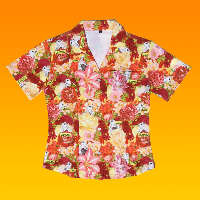 Women’s Oh My God, What The Fuck Hawaiian Shirt