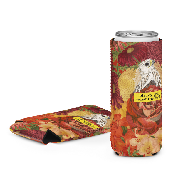 Oh My God, What The Fuck Hawaiian Capri Beer Koozie