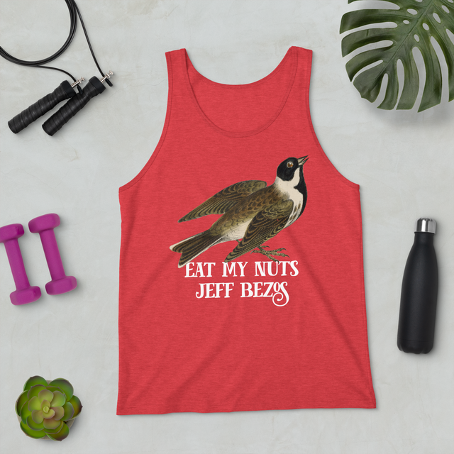 Eat My Nuts Jeff Bezos Tank