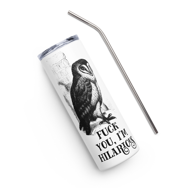 Fuck Pelican Stainless Steel Tumbler – EFFIN BIRDS