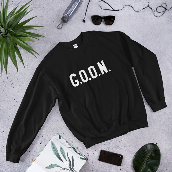 G.O.O.N. Sweatshirt – EFFIN BIRDS